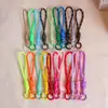 Cuerda tejida estilo miu, cuerda de color sólido, cordón, llavero colorido, accesorios para manualidades, colgantes para teléfono móvil y bolso, artículos decorativos