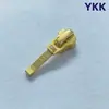 Zíper YKK Não. Zíper de metal com 5 dentes e cabeça de zíper automática quadrada para carcela de roupas e botas