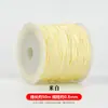 No. Hilo de Jade de 100.72m Rollo Grande Pulsera de Cuerda Roja Encriptada Cuerda Trenzada Material para Manualidades Hilo de Cuerda Roja Trenzada para la Mano