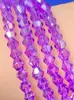 Atacado 1/2/3/4mm/6mm contas de diamante de cristal contas pontiagudas duas pontas material para acessórios de cabelo diy acessórios contas soltas