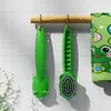 Escova de Lavar Roupa com Cerdas Macias e Artefato de Limpeza de Sapatos Escova de Sapato Portátil em Formato de Sapo Montada na Parede para Uso Doméstico Sem Danificar a Tábua do Sapato Escova