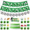 Copa de Fútbol Transfronteriza Decoración de Fiesta Temática de la Copa Mundial Bandera de Cumpleaños de Fútbol Tirar de la Bandera Banner de Fútbol Americano Personalización al por Mayor