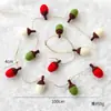 Decoração de Natal Personalizada em Atacado Bolas de Lã Feltro Pingentes para Árvore de Natal Decoração de Natal Penduricalhos para Vitrines e Shoppings