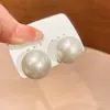 Pendientes de plata con baño de oro real, aguja cuadrada, borla de perla y circonita, pendientes de lujo ligero de alta gama, fabricante de pendientes vintage