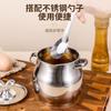 Olla para Filtrar Aceite de Acero Inoxidable con Malla Filtrante, Contenedor de Aceite, Olla para Freír, Olla Filtrante para el Hogar, Tanque de Almacenamiento de Aceite, Separador de Residuos de Aceite, Recipiente para Manteca con Tapa