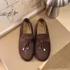 Mocasines, zapatos para mujer de talla grande, zapatos planos casuales, de suela blanda, versátiles, cómodos, sin cordones, fáciles de poner, zapatos planos