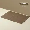 Jogo Americano de Couro Estilo Japonês Transfronteiriço para Mesa de Jantar, Jogo Americano Doméstico à Prova d'Água e Resistente ao Calor, Jogo Americano para Tigelas e Pratos, Jogo Americano de Luxo Leve para Jantar Ocidental em Hotéis