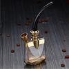 Set Completo de Narguile Hd-808 Pipa de Agua Olla Árabe Bolsa de Tabaco Olla de Chimenea Soporte para Pipa Accesorios de Filtro