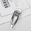 Europeu e americano simples ins Internet celebridade hairpin metal oco duckbill clipe acessórios para o cabelo grampo de cabelo franja clipe clipe lateral feminino