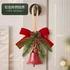Guirlanda de Natal Transfronteiriça Decorações de Pendurar na Porta Enfeites de Porta Arranjo de Cena Enfeites Pendurados Pingentes de Sino Pequeno Decorações Penduradas Adereços 2026