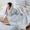 Maternidad y Bebé Grado A Cifrado Todo Algodón Tejido Algodón Primavera y Otoño Colcha Persona Perezosa Lavable a Máquina Cuatro Estaciones Núcleo de Colcha Súper~ Suave Algodón Puro Invierno