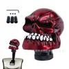 Modificación de coche cabeza de palanca de cambios personalidad diente grande calavera fantasma cabeza de palanca de cambios cabeza de palanca de cambios resina palanca de cambios stick de ola cabeza universal