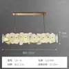 Sala de Estar Cobre Puro Natural Mármore Lustre Pós-Moderno Simples Quarto Sala de Jantar Modelo de Sala Designer Iluminação de Luxo Leve Luminárias