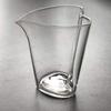 Fábrica atacado de vidro de alto borosilicato conjunto de chá de alta transparência mar casa kung fu jogo de chá criativo em forma de coração masculino xícara