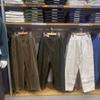 Pantalones cortos elásticos de pana para hombre y mujer, pantalones casuales, otoño 2024, nuevos SY471279