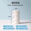 Mesita de noche moderna y sencilla para el hogar, pequeña mesita de noche para dormitorio, minimalista, con almacenamiento