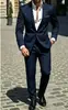 Traje de Negocios Formal de Dos Piezas para Hombre, Corte Ajustado, Atuendo Formal para Padrinos y Novios, Traje de Boda