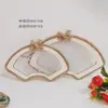Materiais Decorativos Ecológicos para Jardim de Infância DIY Artesanal Corda de Cânhamo Pingente de Madeira Linho Retrô Pingente Decorativo de Parede Pingente
