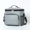 Bolsa de Almuerzo Estudiante Bolsa Térmica para Comida Papel de Aluminio Bolsa Gruesa para Comida Bolsa de Lonchera para Personal de Oficina Lonchera Bolso de Mano