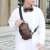 Bolsa de peito masculina transfronteiriça, bolsa mensageiro, nova bolsa locomotiva, mochila de ombro casual, bolsa esportiva fashion multifuncional