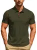 Camiseta de manga corta para hombre de talla europea, nueva de verano, superventas europea y americana de Temu, polo deportivo casual de comercio exterior