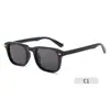 Nuevas Gafas de Sol de Moda para Verano con Protección Solar y Anti-UV, Cuadradas Pequeñas que Resaltan el Rostro, Pequeñas para Viaje 1009