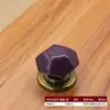 Puxador de Cerâmica para Gaveta de Armário, Furo Único, Haorenjia Hardware de Dongguan, Puxador Estilo Chinês Cobre Antigo