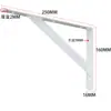 Soporte de Partición Soporte de Pared de una Palabra Estante de Almacenamiento de Pared Soporte de Carga Montado en Pared Soporte Triangular Fijo