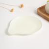 Platos Desechables de Plástico para Pasteles, Platos de Postre para Fiestas de Cumpleaños, Platos de Plástico con Forma de Gota de Agua para Pastelerías, Stock Listo del Fabricante