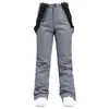 Pantalones de Esquí Impermeables y a Prueba de Viento para Hombres y Mujeres, Snowboard y Esquí, Engrosados y Cálidos, Pantalones Largos Elásticos Desmontables para Exteriores al por Mayor para Hombres