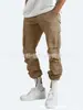 Pantalones Casuales de Trabajo para Hombres y Mujeres Primavera y Otoño 2024 Comercio Exterior Independiente Pantalones con Cordón y Múltiples Bolsillos Moda Americana Versátiles