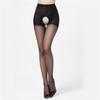 Meias Médias Grossas de Primavera e Outono da Fábrica de Origem com Entrepernas Abertas Meias-Calças de Veludo Femininas Sexy Sem Necessidade de Tirar Super Drop Shipping