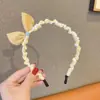 Diademas de Gama Alta para Niños de Celebridad de Internet Coreana, Diademas Lindas de Moño de Gama Alta para Niñas Pequeñas, Nuevos Accesorios para el Cabello de Moda
