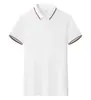 Camisas Polo de Tamanho Grande com Impressão de Logo Personalizado, Roupa de Trabalho de Seda de Gelo e Algodão de Verão Transfronteiriça, Roupa de Trabalho para Equipe, Camisetas de Manga Curta Feitas Sob Medida