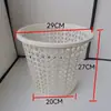 Lixeira de Grande Capacidade para Uso Doméstico, Design Vazado para Banheiro, Lixeira para Escritório, Plástico, Direto do Fabricante