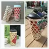 Cesta de bambu copo para bebida tecelagem de bambu cesta de bambu tubo de bambu conjunto de produtos de bambu gaiola para copo copo de chá de leite check-in celebridade da internet manga oca sorvete