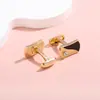 Gemelos rectangulares con incrustaciones de diamantes para hombre, nuevos, de estilo transfronterizo, con botones y pintura francesa sencilla, fabricantes al por mayor.