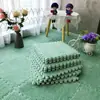 Dropshipping Transfronterizo de Alfombras Patchwork de Felpa para Dormitorios, Corte Libre, Lavables a Máquina, Cómodas Alfombras de Terciopelo de Algodón para Salas de Estar