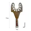 Hoja de Sierra Recta de Acero de Alto Carbono de 35 mm de Liberación Rápida Transfronteriza Accesorios de Hoja de Sierra Multiusos para Carpintería y Metal Hoja de Sierra Universal