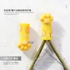 Estilo INS Oso Lindo Arte de Uñas Cuero Muerto Tijera Estuche Protector Pinzas de Silicona Elástica Estuche Protector Anti-caída Herramientas para Arte de Uñas