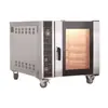 Forno de Circulação de Ar Quente de 5/8/10 Bandejas Forno Elétrico para Pão Forno Comercial de Aço Inoxidável Instrumento para Loja de Bolos Forno de Assar