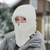 Gorro Cortavientos para Mujer, Gorro de Algodón de Invierno para Ciclismo, Máscara Gruesa Cálida, Protección para Orejas, Bufanda para Cuello, Cubrecabezas, Gorro Lei Feng a Prueba de Frío