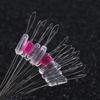 Accesorios de Pesca Aohu Frijoles Espaciales a Granel 21 Frijoles Espaciales de Silicona 7+2 Dos Grupos de Frijoles Competitivos Anti-Enredos