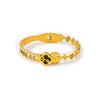 Pulsera de trébol de cuatro hojas con diamantes transfronteriza Europa y Estados Unidos estrellas de acero inoxidable chapado al vacío de 18k combinación de pulsera venta al por mayor de fábrica