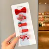 Grampos de Cabelo de Tecido Outono e Inverno Presilhas de Laço de Bebê Grampos de Cabelo Versáteis Totalmente de Tecido Presilhas Laterais de Bebê Acessórios de Cabelo para Meninas