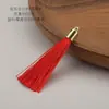 5cm Peso Pequena Tampa de Metal Franja de Borla Adorno de Cabeça Pingente Joia Decoração Acessórios Marcador de Página Vantagem de Preço Grande Quantidade
