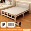 Cama plegable individual Cama para descanso de almuerzo en la oficina Artefacto para siestas Cama portátil para acampar Cama para cuidado del hogar Cama doble simple