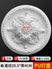 Painel de lâmpada de PU francês linha de teto linha de gesso decoração de disco base de lustre de sala de estar europeu forma redonda de gesso