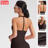 Ropa de Yoga Transfronteriza Chaleco Halter con Almohadilla en el Pecho Push-Up Espalda Hermosa Ropa Exterior Sexy Fitness Pilates Ropa de Yoga Sujetador