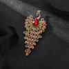 Europa e Estados Unidos abrem tela broche pavão feminino terno de alta qualidade decoração moda temperamento animal corsage pin acessórios atacado